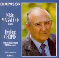cd nikita magaloff, frédéric chopin - rondo à la mazur / 24 mazurkas (1988)