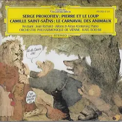 cd orchestre philharmonique de vienne - karl bœhm , récitant: jean richard , piano: alfons & aloys kontarsky - serge prokofiev : p