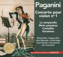 cd paganini - michael rabin / ruggiero ricci / julian sitkovetski / leonid kogan / david oïstrakh / ossy renardy / zino francescat
