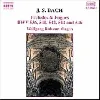 cd preludes & fugues bwv 536, 541, 542, 544 & 546 rübsam, orgue