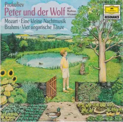 cd prokofiev mit mathias wieman, mozart, brahms - peter und der wolf - eine kleine nachtmusik - ungarische tänze (2002)