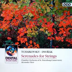 cd tchaikovsky - dvorák / chamber orchestra of the st. petersburg conservatory, alexander titov - serenades for strings (1993)