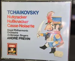 cd tchaikovsky, royal philharmonic orchestra, andré previn, ambrosian singers - the nutcracker (complete ballet) (1986)