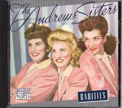 cd the andrews sisters - rarities