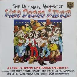 cd the mrs. ippy country band - the ultimate non - stop line dance album (1998)