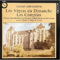 cd vepres du dimanche