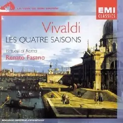 cd vivaldi – virtuosi di roma, renato fasano - les quatre saisons (2002)