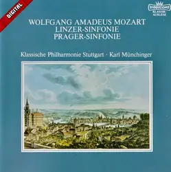 cd wolfgang amadeus mozart, karl münchinger, klassische philharmonie stuttgart - linzer - sinfonie prager - sinfonie (1984)