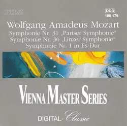 cd wolfgang amadeus mozart - symphonie nr. 31  (1990)