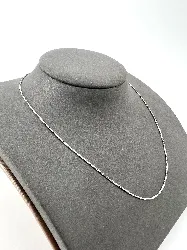 chaîne en argent maille vénitienne l41,5cm argent 925 millième (22 ct) 2,29g