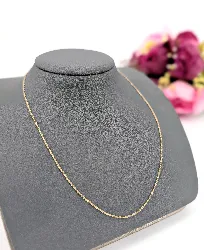 chaîne fin maille singapour en or or 750 millième (18 ct) 1,10g