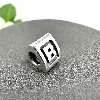 charm pandora alphabet lettre b argent 925 millième (22 ct) 3,45g