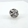 charm pandora breloque galaxie avec zircone transparente argent 925 millième (22 ct) 1,44g