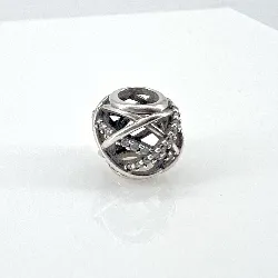 charm pandora breloque galaxie avec zircone transparente argent 925 millième (22 ct) 1,44g