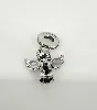 charm pandora chouette hedwige  argent 925 millième (22 ct) 4,25g