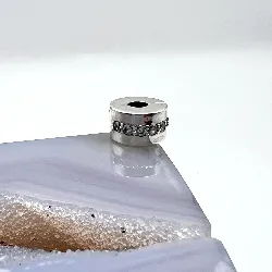 charm pandora clip en argent rangée scintillante incolore argent 925 millième (22 ct) 2,75 g