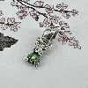 charm pandora disney robe fée clochette vert argent 925 millième (22 ct) 3,60g