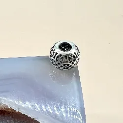 charm pandora en argent treillis ajouré argent 925 millième (22 ct) 1,88g