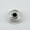 charm pandora en verre de murano ondulé multicolore argent 925 millième (22 ct) 3,08g
