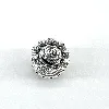 charm pandora happy birthday gâteau d'anniversaire argent 925 millième (22 ct) 3,98g
