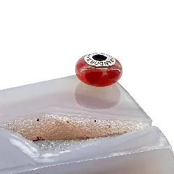 charm pandora murano deux tons de rouge  argent 925 millième (22 ct) 3,67 g