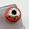 charm pandora murano deux tons de rouge  argent 925 millième (22 ct) 3,67 g