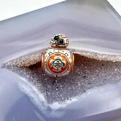 charm pandora star wars bb-8 argent 925 millième (22 ct) 3,62g