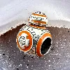 charm pandora star wars bb-8 argent 925 millième (22 ct) 3,62g