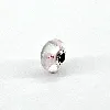 charm pandora verre de murano fleur rose argent 925 millième (22 ct) 3,12g