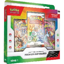 coffret pokémon collection illustration premiers partenaires série 1 - pokémon fr