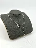 collier double rangs l39-44 cm argent autre 3,34g