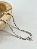 collier en argent maille boule avec pendentif ours l40cm argent 925 millième (22 ct) 19,62g