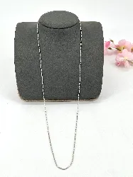 collier pandora en argent ajustable maille forçat  argent 925 millième (22 ct) 5,36g