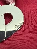 collier poiray avec pendentif coeur entrelacé argent 925 millième (22 ct) 12,65g