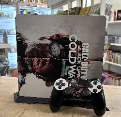 console sony ps4 slim ssd 4 to - playstation 4 avec une manette - motif call of duty cold war