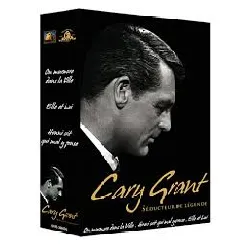dvd cary grant coffret: séducteur de légende on murmure - honni soit - elle et lui