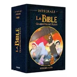 dvd la bible, grands héros et récits - intégrale - 13 épisodes - 5 dvd