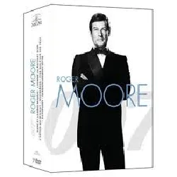 dvd la collection james bond - coffret roger moore - pack