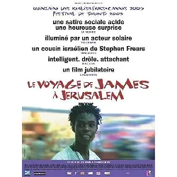 dvd le voyage de james à jerusalem
