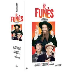 dvd louis de funès, 3 comédies de gérard oury : la grande vadrouille + les aventures de rabbi jacob + le corniaud - pack