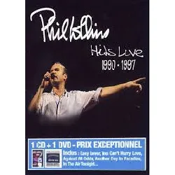 dvd phil collins - hits live 1990 1997 (live and loose in paris + cd) - pack