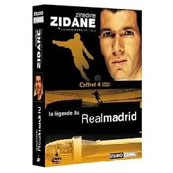 dvd zinédine zidane - comme dans un rêve + la légende du real madrid