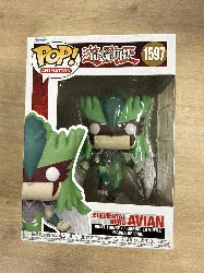 figurine funko! pop - yu - gi - oh! n°1597 - avian, héros élémentaire (75603)