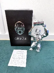 figurine richard orlinski oil kong silver