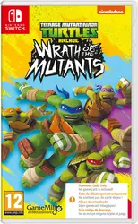 jeu nintendo switch teenage mutant ninja turtles : wrath of the mutants (code in a box)