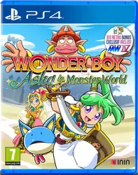 jeu ps4 wonder boy : asha in monster world