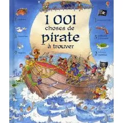 livre 1001 choses de pirate a trouver