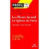 livre 20 poemes expliques - les fleurs du mal (1857), le spleen de paris (1869)