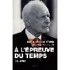 livre à l'épreuve du temps ne