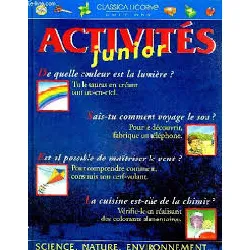livre activités junior